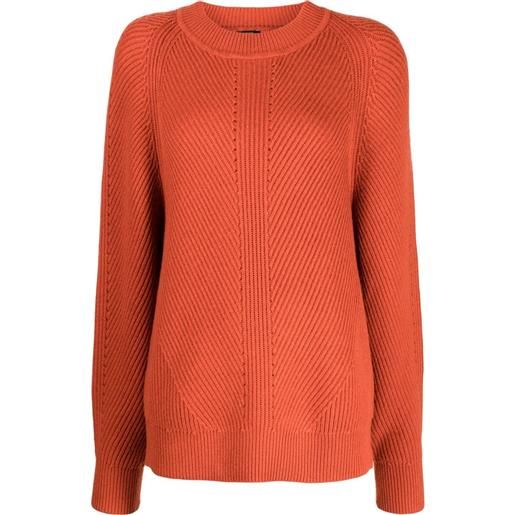 JOSEPH maglione girocollo - arancione