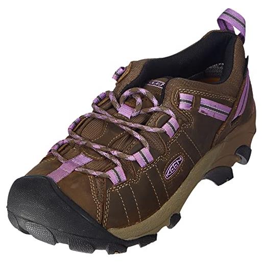 KEEN targhee 2 waterproof, scarpe da escursionismo donna, grigio (magnet/coral), 37.5 eu