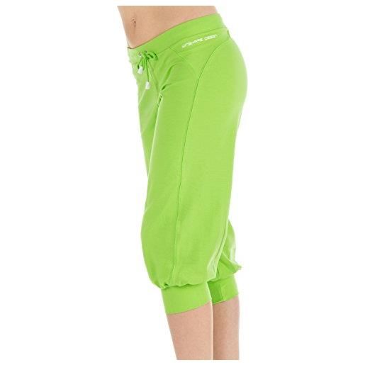 Winshape, pantaloni da allenamento donna wbe5, verde (apfelgrün), xs