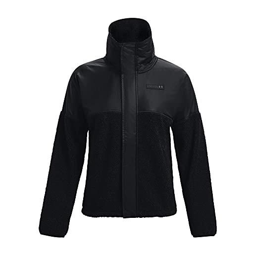 Under Armour, mission full-zip, giacca, nero, sm, donna