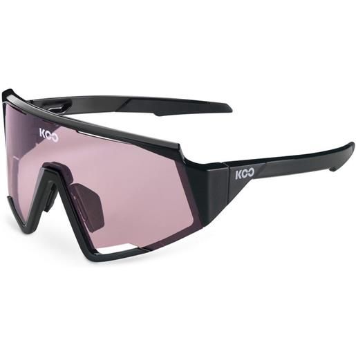 Koo spectro photochromic sunglasses nero photochromic pink mirror/cat1-3