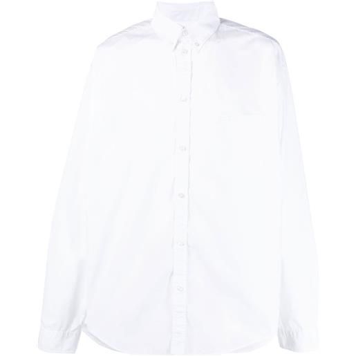 Balenciaga camicia button-down - bianco