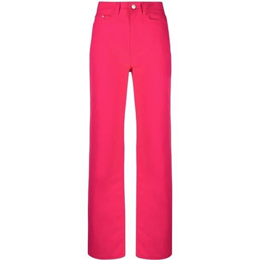 Wandler pantaloni dritti - rosa