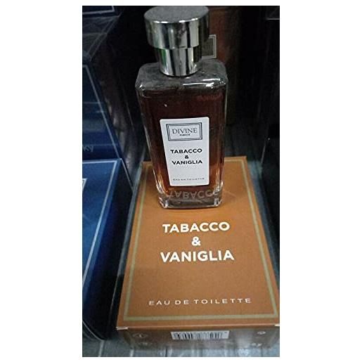 Profumo TABACCO E VANIGLIA 100ml Divine Parfum Tobacco Vanille Uomo Eau de
