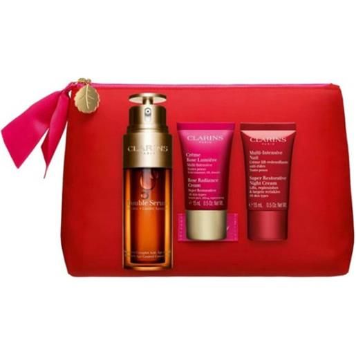 Clarins double serum & super restorative cofanetto regalo