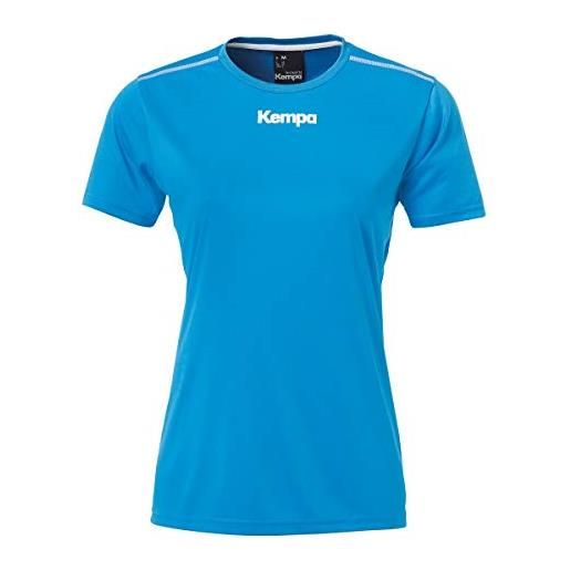 Kempa fansport24 - maglietta da donna in poliestere, donna, polo, 200235006, nero, m