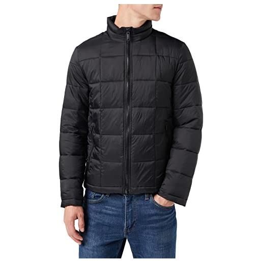 Dockers nylon lightweight quilted jacket, giacca, uomo, navy blazer, xs
