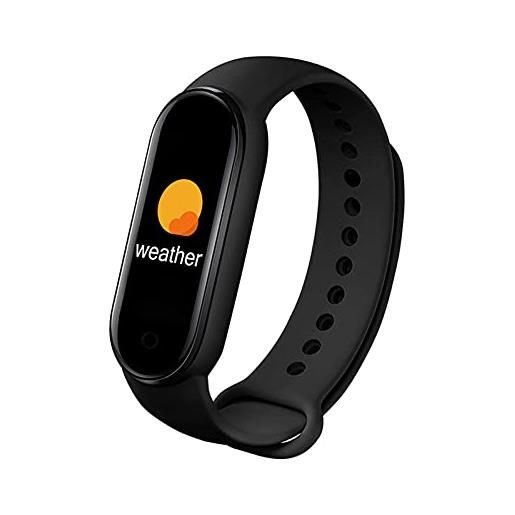 XIUNIA m6 smart watch, maschio e femminile fitness tracker, cardiofrequenzimetro contatore calorie, ip67 impermeabile bluetooth sport watch