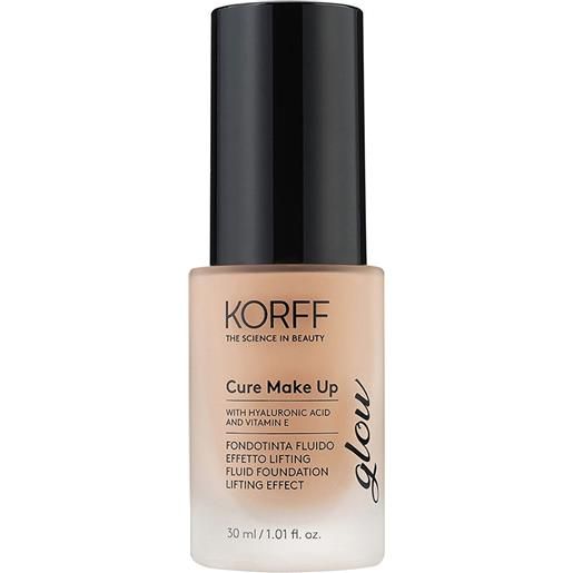 Korff Make Up korff cure make up - fondotinta fluido effetto lifting glow colore n. 04, 30ml