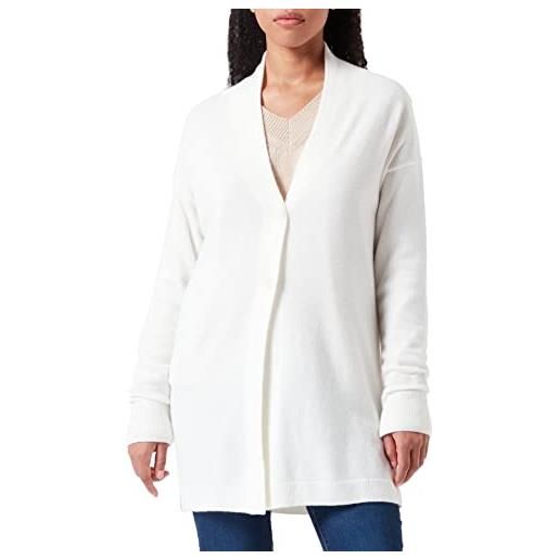United Colors of Benetton maglione cardigan 1035d600x donna, bianco 000, xs