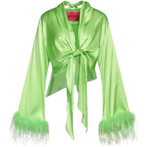 VERGUENZA - camicie e bluse con fiocco