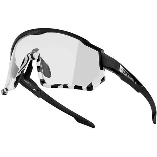 Force drift photochromic sunglasses nero clear/cat0-3