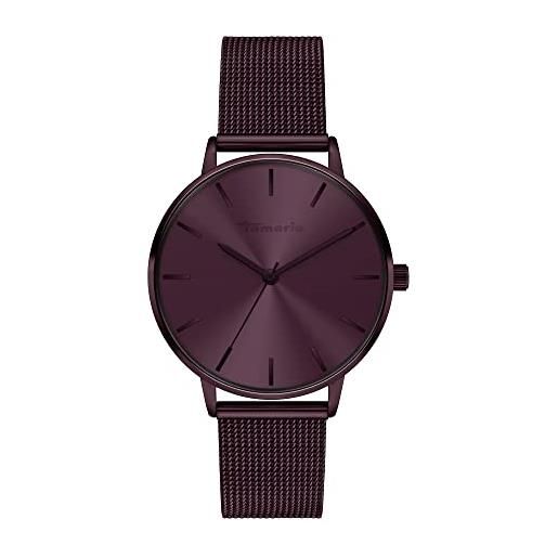 Tamaris orologio analogueico quarzo donna con cinturino in acciaio inox tt-0063-mq
