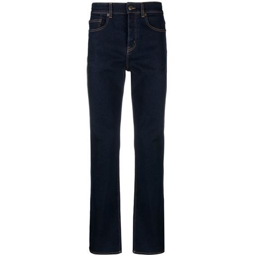 Zadig&Voltaire jeans dritti con applicazione - blu