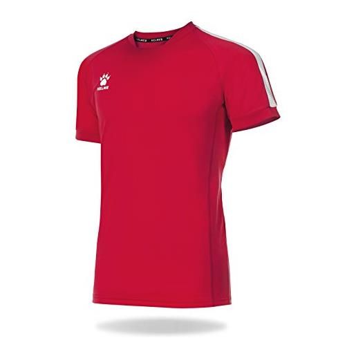 KELME global - maglietta da calcio per bambini, bambino, 78162130005, rosso, xl