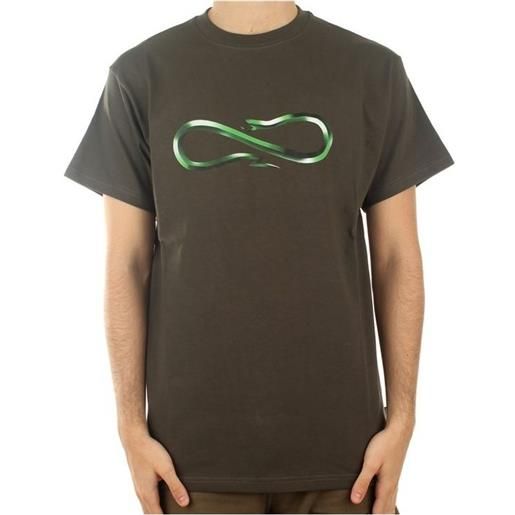 Propaganda logo steel t-shirt m/m verdone logo verde uomo