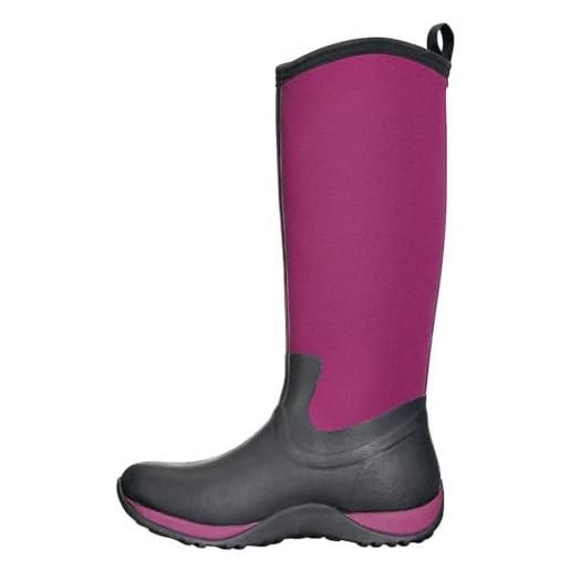 Muck Boots - arctic adventure stivali di gomma da donna, nero (black (black)), 38 eu