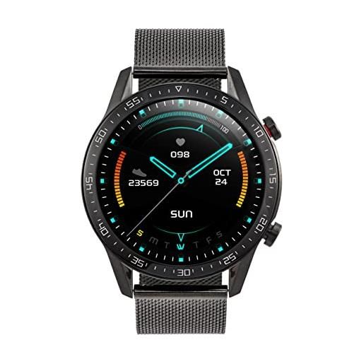 Watchmark smartwatch wl13 nero mesh