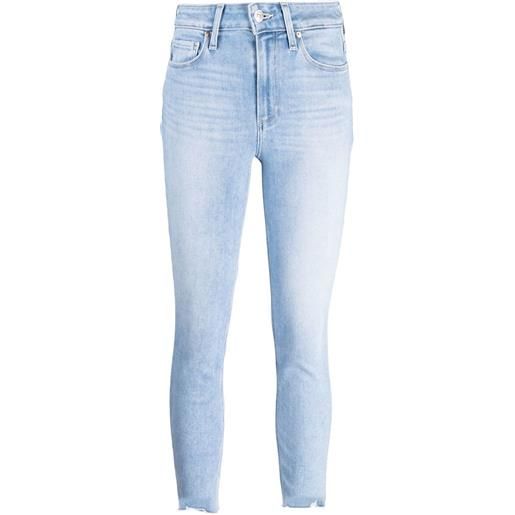 PAIGE jeans skinny crop flaunt bombshell - blu