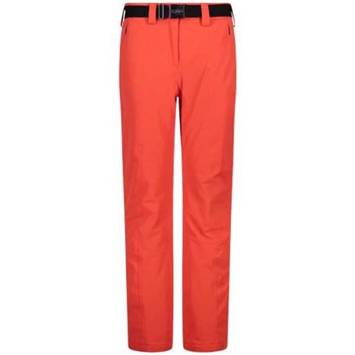 Cmp ski 3w05526 pants arancione xs donna