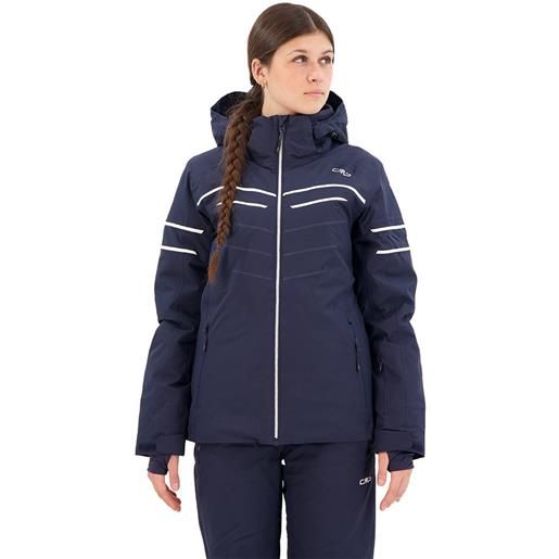 Cmp zip hood 31w0216 jacket blu xs donna