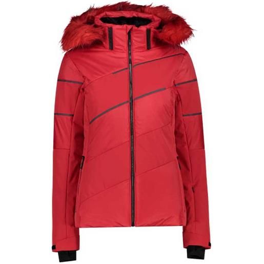 Cmp zip hood 31w0276f jacket rosso 2xs donna