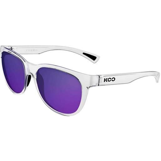 Koo sunglasses trasparente violet mirror mirror/cat3