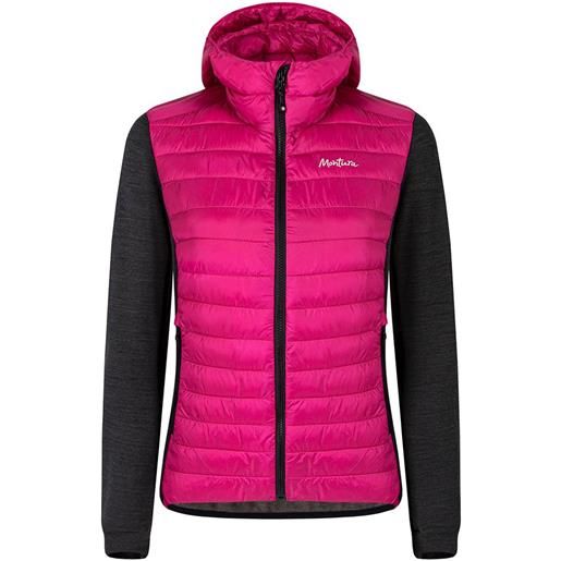 Montura wool essential hoodie fleece rosa xs donna