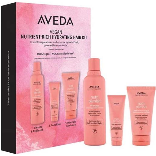 Aveda nutriplenish nutrient-rich hydrating hair kit