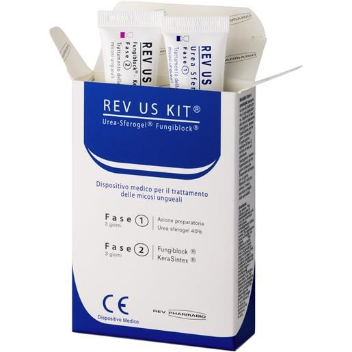 Rev Pharmabio rev us kit trattamento delle micosi ungueali 2x15ml