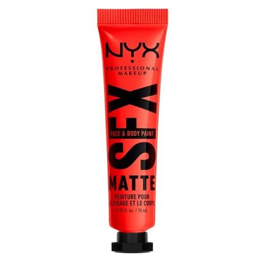 NYX Professional Makeup sfx face and body paint matte pitture professionali per viso e corpo 15 ml tonalità 02 fired up