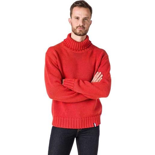 Rossignol over rln knit sweater rosso xs uomo