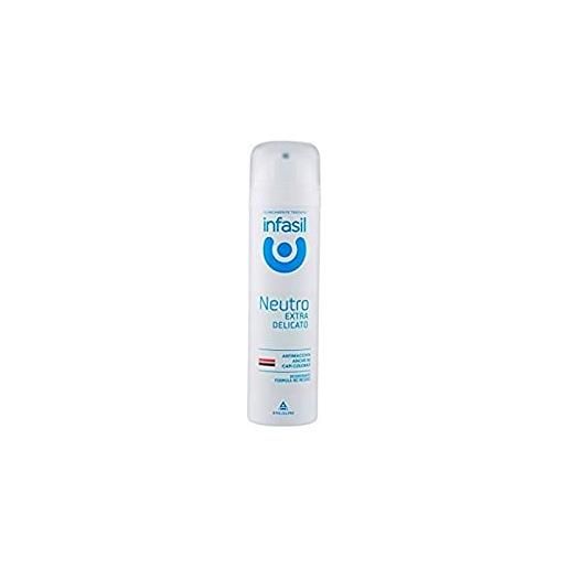 Infasil set 6 infasil deodorante spray extradelicato neutro ml 150 cura e igiene del corpo