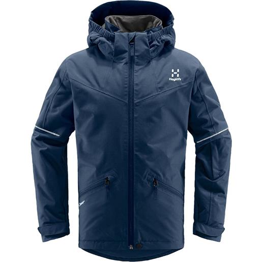 Haglofs niva insulated junior jacket blu 152 cm ragazzo