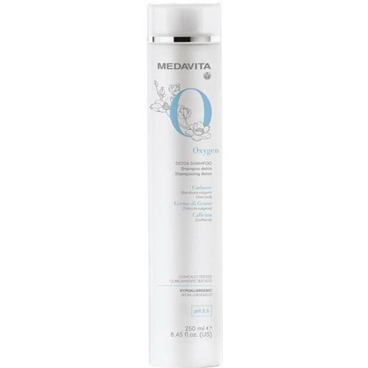 Medavita oxygen detox shampoo 250ml - shampoo detossinante rivitalizzante cute e capelli stressati