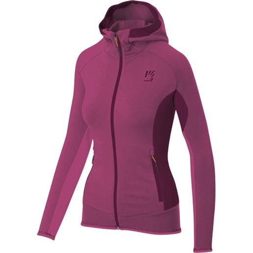 KARPOS mezzodi hoodie w fleece pile donna