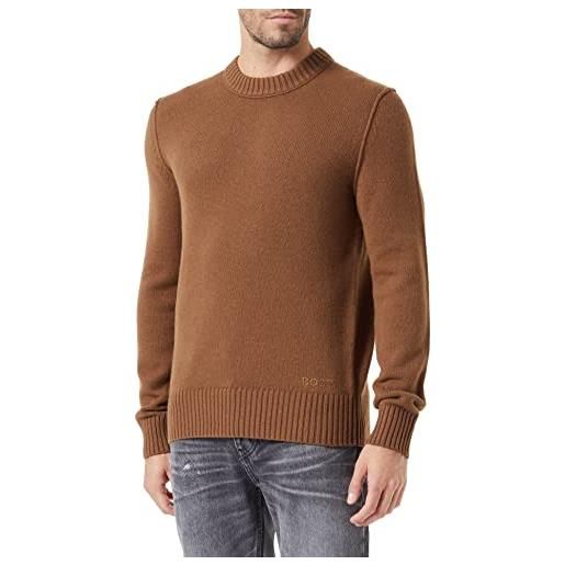 BOSS kruy knitwear, medium brown217, s uomo