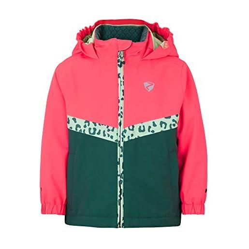 Ziener amai - giacca da sci invernale per bambini, impermeabile, antivento, calda, lana alpina, bambina, 207930, verde -, 92