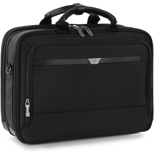 Roncato biz 4.0 borsa porta computer porta pc 15.6 - 43x33x14 cm - nero