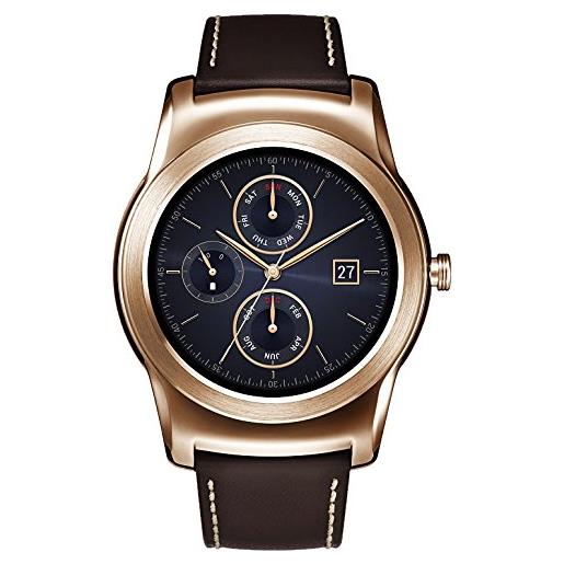 LG watch urbane smartwach, display p-oled 1.3'', android wear, oro [italia]