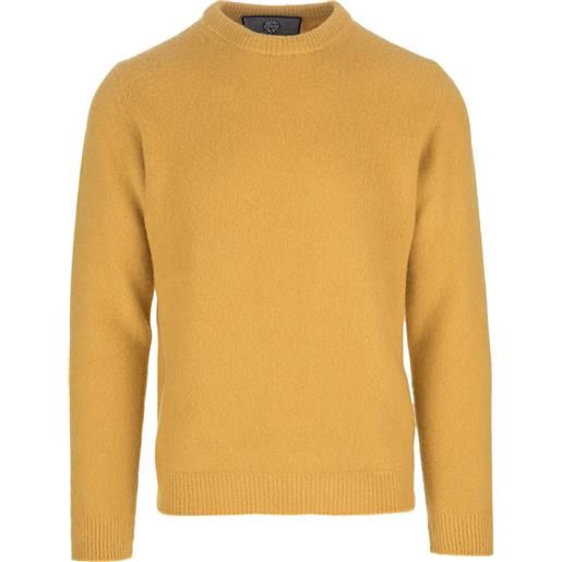 WOOL & CO | maglione lana merino giallo
