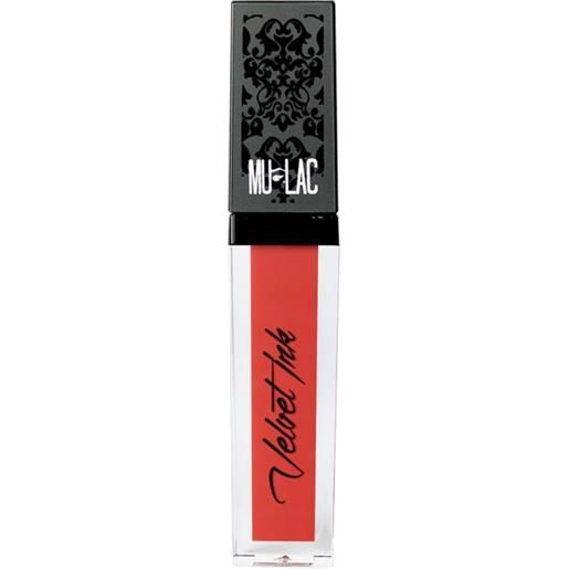 MULAC velvet ink liquid lipstick kikki coral 12