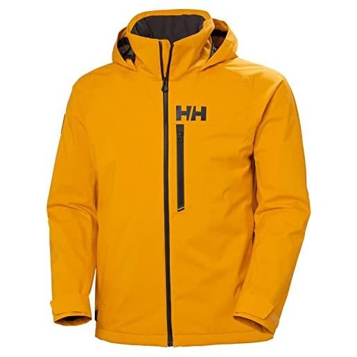 Helly Hansen uomo hp racing lifaloft hooded jacket, giallo, 2xl