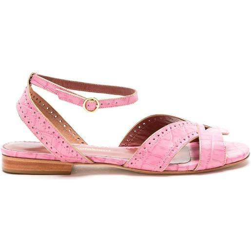 Sarah Chofakian sandali chemisier - rosa