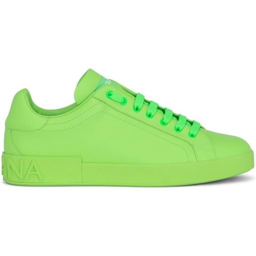 Dolce & Gabbana sneakers portofino - verde