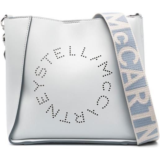 Stella McCartney borsa a spalla stella logo - grigio