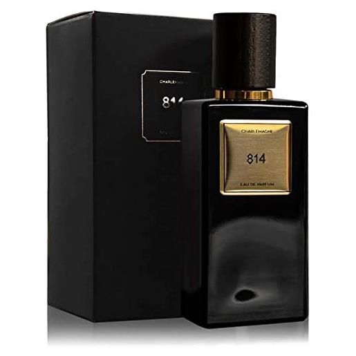 Charlemagne eau de parfum 814 - noble fragrance for men - eau de parfum men 50ml profumo uomo - long lasting fragrance perfume men - profumo per l'uomo moderno