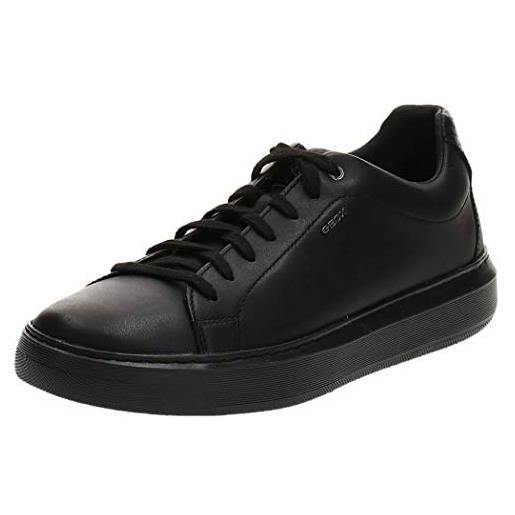 Geox u deiven b - scarpe da ginnastica basse uomo, nero (black), 39 eu, pair