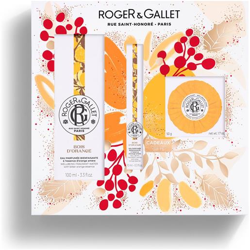 ROGER&GALLET (LAB. NATIVE IT.) bois d'orange roger & gallet cofanetto natale