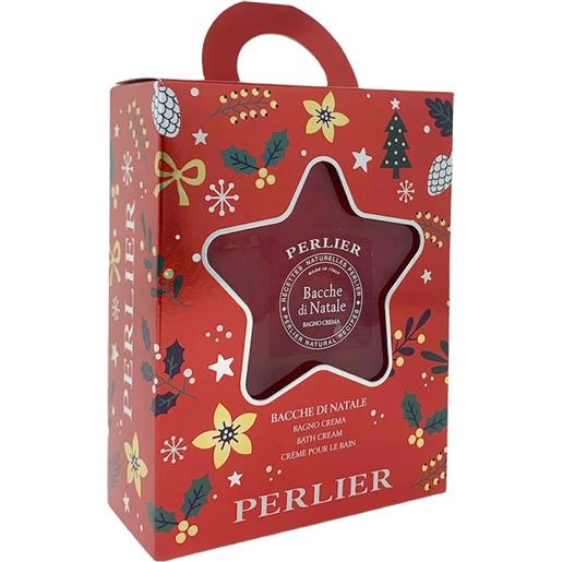 Perlier christmas edition - bacche di natale bagno crema stella, 470ml